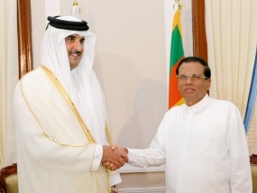 Emir of Qatar and Sri Lankan President  holds bilateral consultations