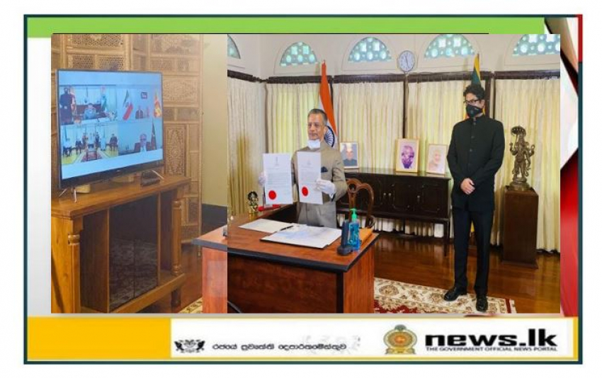High Commissioner H.E. Gopal Baglay presents credentials to  President H.E. Gotabaya Rajapaksa through video-conference   