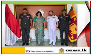 Two Sri Lankan military officers receives Masters Degree scholarships for the first time at Indonesia Defence University
