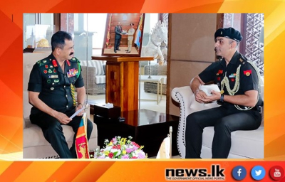 Indian High Commission&#039;s Assistant Defence Advisor Meets Army Chief