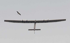 Solar-powered plane Solar Impulse 2 lands in India