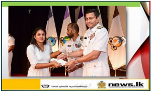 GCE O/L achievers from naval families awarded scholarships