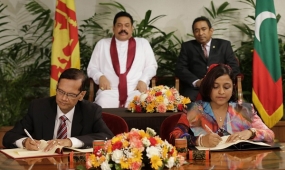 Sri Lanka and Maldives Sign Three Bilateral Agreements
