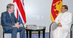 Praising President’s initiatives, UK PM Cameron offers more assistance to Sri Lanka