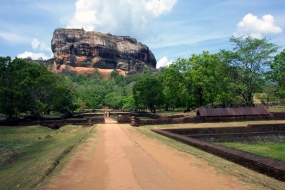 &#039;The Lion Rock&#039; -  an ancient palace in Sri Lanka