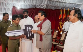 President Hands Over Motorcycles to Kandy District Field Officers