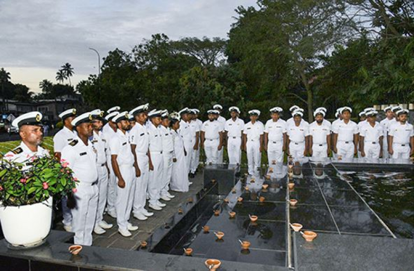 All-night Pirith Chanting and Alms Giving ceremonies invoke blessings on 74th Anniversary of Navy