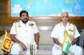 Vice Admiral Girish Luthra called on Commander of SL Navy