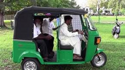 Free vocational training for three-wheeler drivers