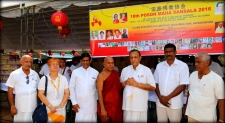Speaker opens the Poson Dansala in Anuradhapura