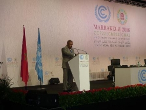 Statement by Minister of Foreign Affairs Mangala Samaraweera at COP22