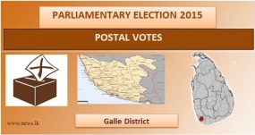 Postal Vote- Galle District