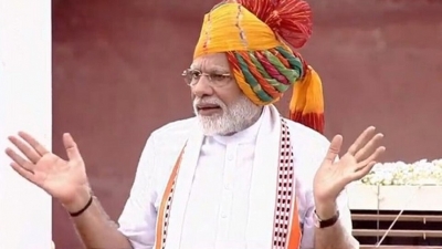 73rd Independence Day: From Red Fort, PM Modi strikes at Oppn over Article 370 with a question