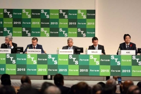 Sri Lankan PM delivers kenote address at STS Forum in Japan