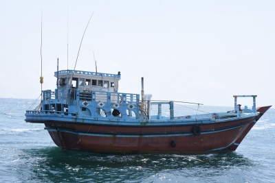 Foreign vessel linked to narcotics trafficking brought to Colombo harbour