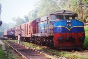 Train services along Matale and Kandy temporarily suspended