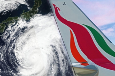 SriLankan Japan-bound flight delays due to Typhoon Hagibis