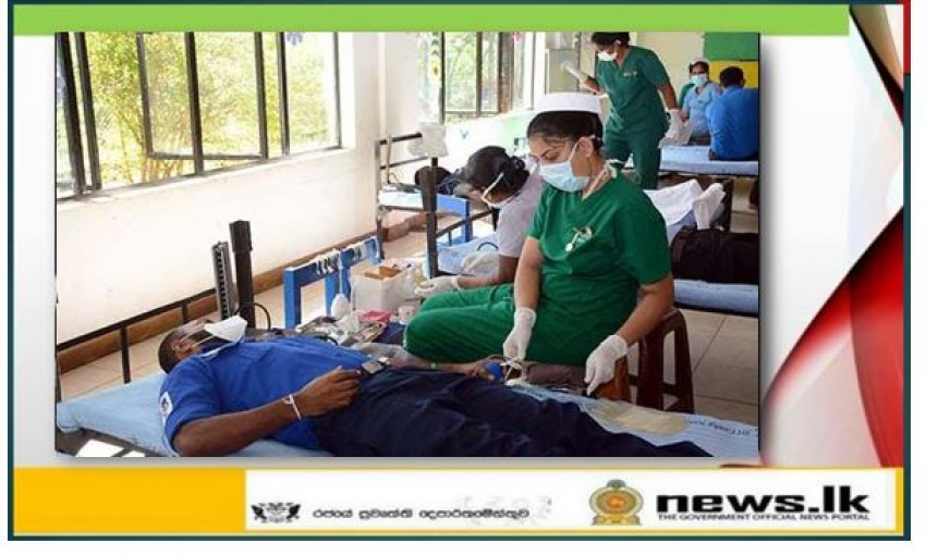Navy organizes blood donation campaign to mark 2566th Sri Sambuddha Jayanthi