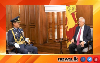 New Air Force Commander pays a courtesy call on the President