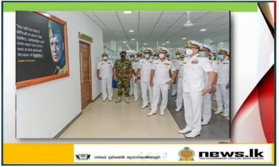 Commander of the Navy visits Northern Naval Command