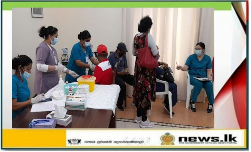    Sri Lanka Embassy in Bahrain conducts a free Medical Camp for  Sri Lankan migrant workers