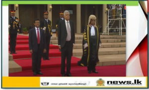 Ceremonial opening of third session of Ninth Parliament