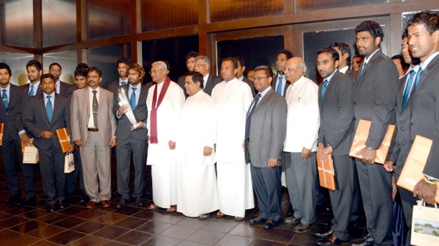 Sri Lanka Parliament felicitates World T20 champions