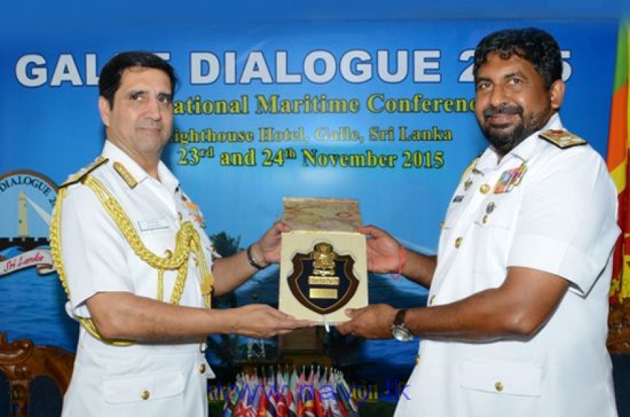 Galle Dialogue 2015 Foreign Delegates call on  Navy Chief