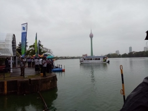 Beira Lake passenger boat service launched