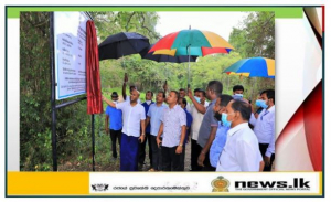 "Waari Saubhagya" National Program: Renovation of Anuradhapura Thirappana Wannammaduwa tank