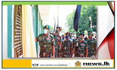 Commander as Chief Guest Visits SLAVF HQ Complex &amp; Inaugurates Development Projects