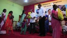 School items for students in Mullaitivu to mark President's B'day