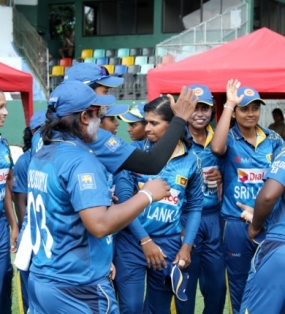 Sri Lanka Women Cricketers beat West Indies
