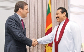 President Rajapaksa and Portugal Prime Minister Hold Talks