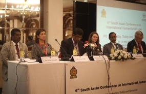 Sri Lanka hosts forum on international humanitarian law