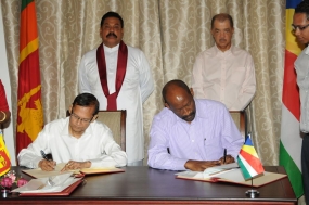 ‘Unique relationship’ of Seychelles and Sri Lanka - 6 agreements signed