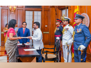 Mrs Harini Amarasuriya appointed as New Prime Minister