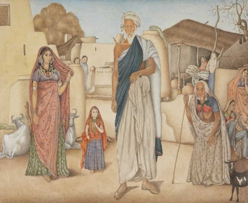Rediscovering the forgotten Indian artists of British India