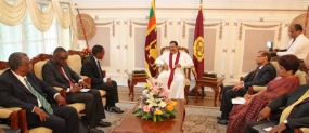 Tanzanian Foreign Minister Calls on President Rajapaksa