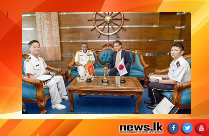 Ambassador of Japan to Sri Lanka meets Commander of the Navy