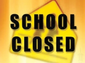 All schools closed for 3-days  from today
