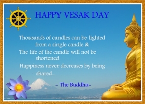 Happy Vesak Festival