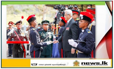 316 More SLMA-Groomed Officers for Nation-Development Tasks Receive Commissions as 2nd Lieutenants from President