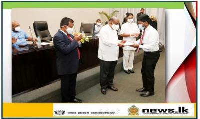 Scholarships and school stationery awarding ceremony for the school children of Parliamentary Staff members held under the patronage of the Hon. Speaker