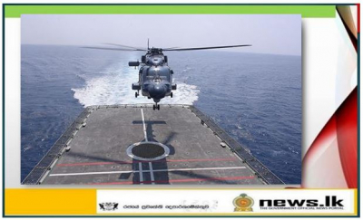 Bilateral naval exercise between Sri Lanka and Indian navies held in seas off Colombo