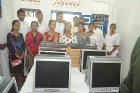SF-J Harmony Centre Ready to Provide IT Training to Jaffna Children