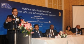 Minister Peiris underlines Sri Lanka’s leadership role in Blue Economy