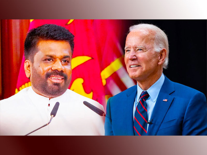 U.S. President Joe Biden Congratulates President Anura Kumara Dissanayake on His Election Victory