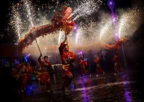 Happy Chinese New Year celebrations in Colombo