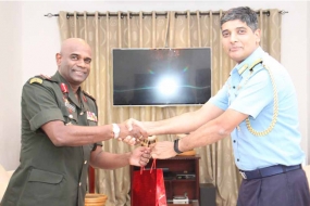 Defence Advisor of Indian HC meets Jaffna Commander